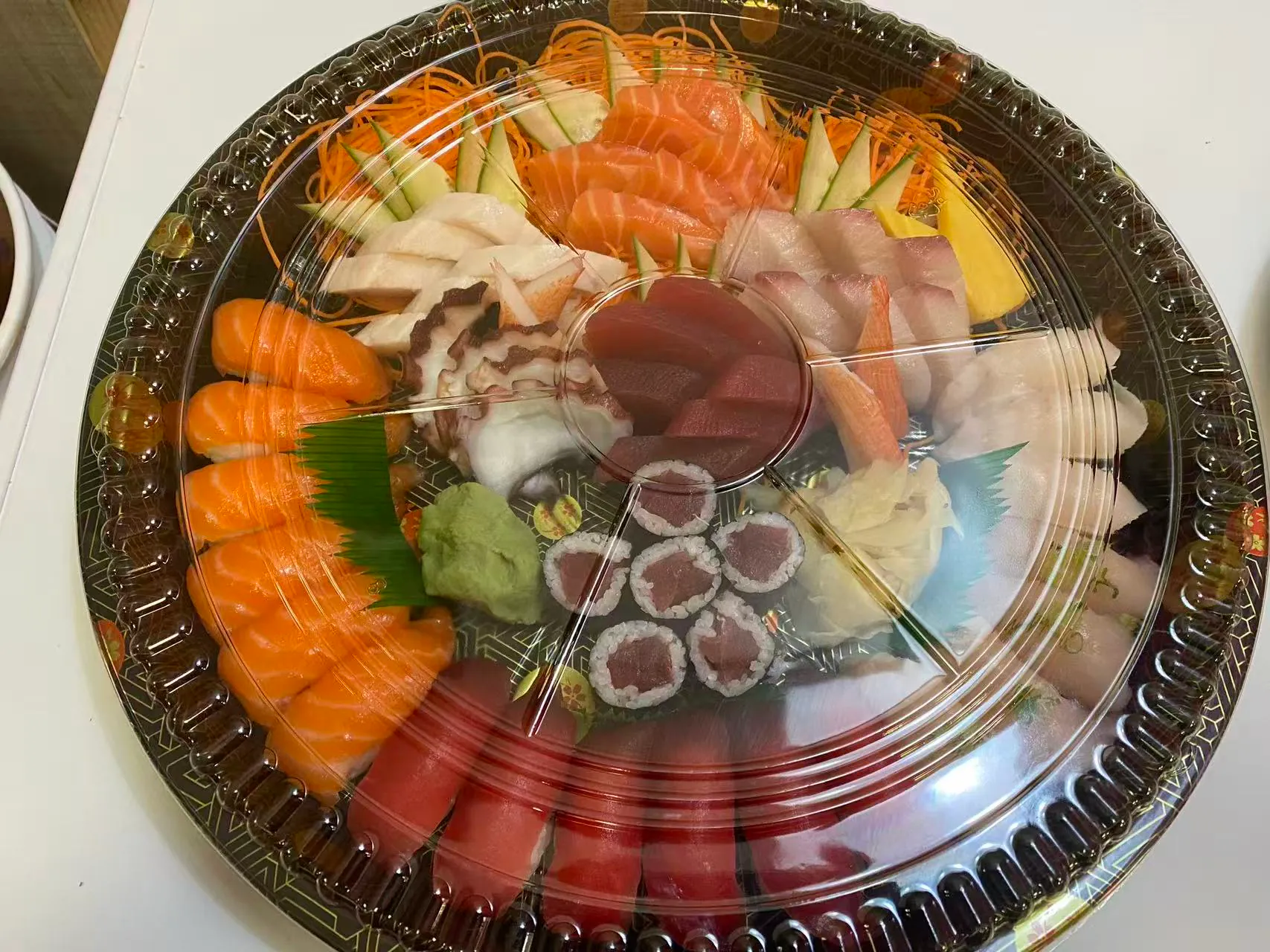 Sashimi and Sushi Platter at D&J Asian Fusion Asian Restaurant in Peabody
